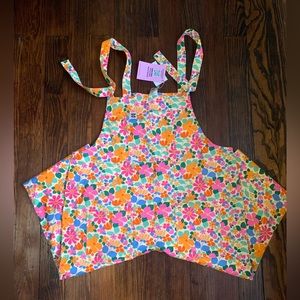 Limited edition Lucy and Yak Floral Overalls/Dungarees